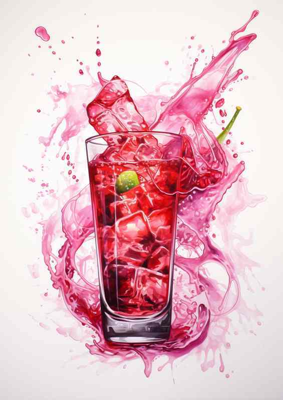 Cocktail Canvas Art