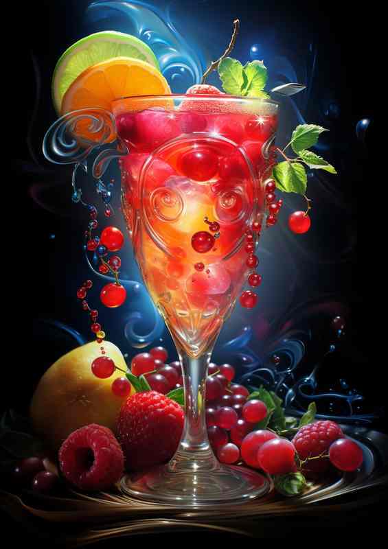 Liquid Luxuries A Gallery of Gourmet Cocktails