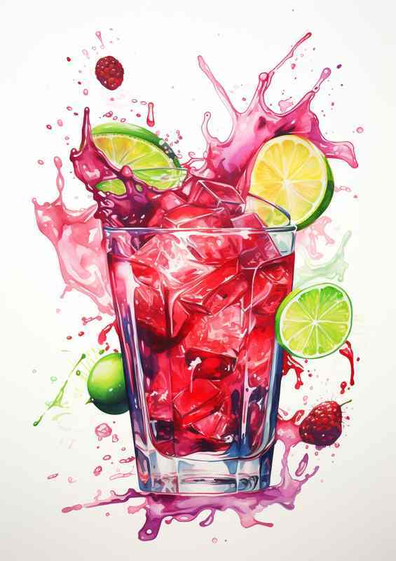 Pasion Row Rendezvous A Display of Mixed Drinks