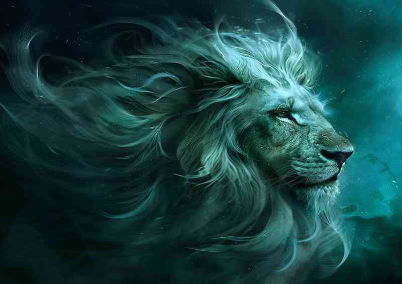 Cosmic Lions head