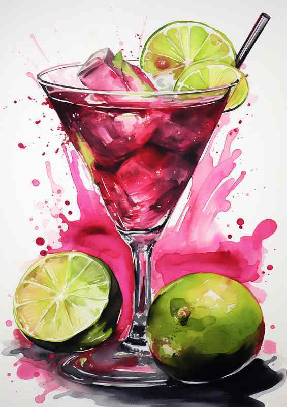 Wine Enthusiast Whiskers Art Prints for Feline Lovers