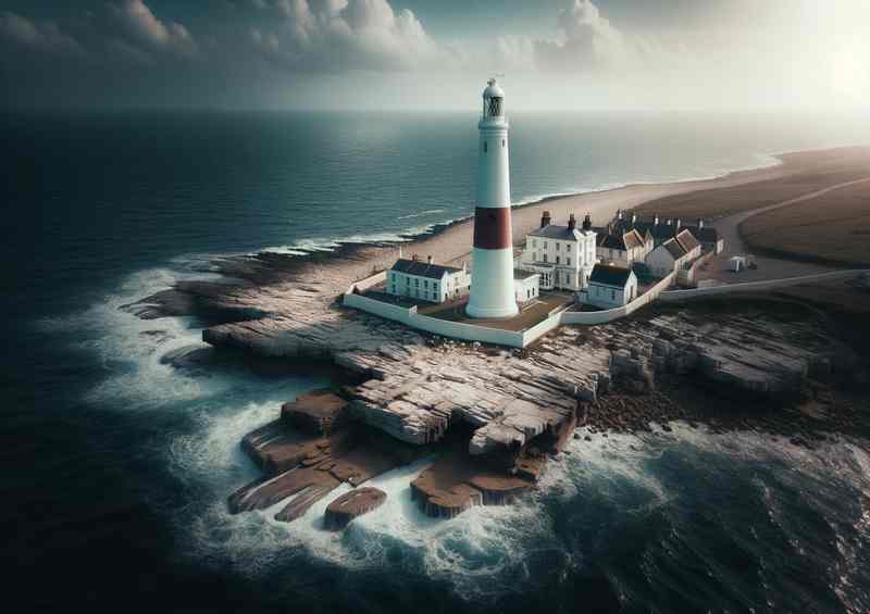 Portland Bill Lighthouse Poster