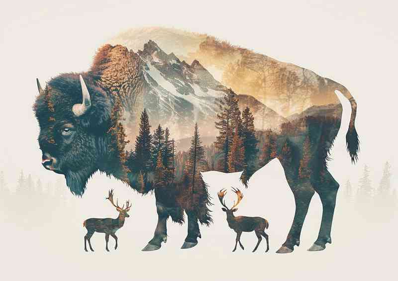 The Deer and the Buffalo
