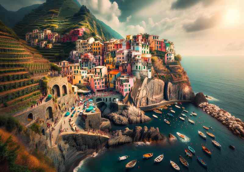 Rivieras Colorful Charm Cinque Terre Italy