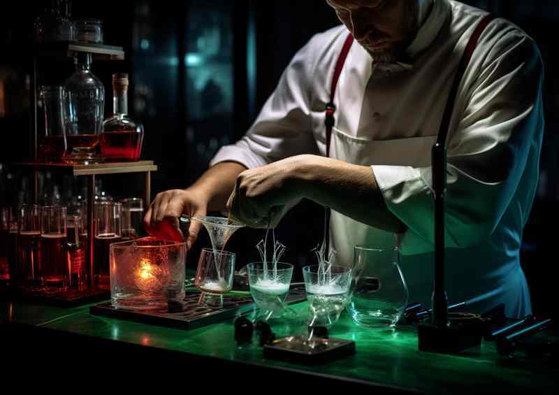 Sips in Shadows From Liquor Bottles to Dark Themed Art