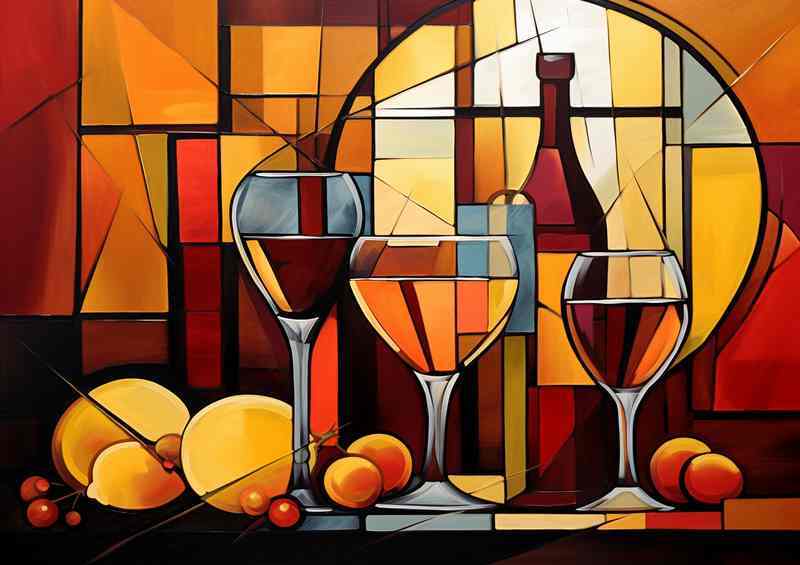 The Abstract World of Wine Art
