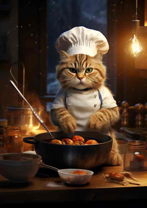 Cat Apron Culinary Adven