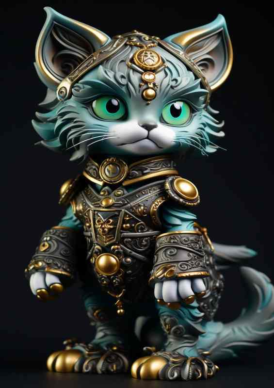 Feline Fight Club Cats Donning Karate Outfits
