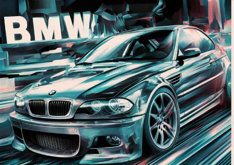 Breathtaking art design BMW M3