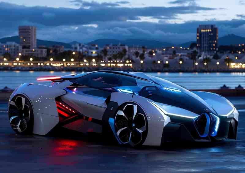Concept car inspired in the style of BMW