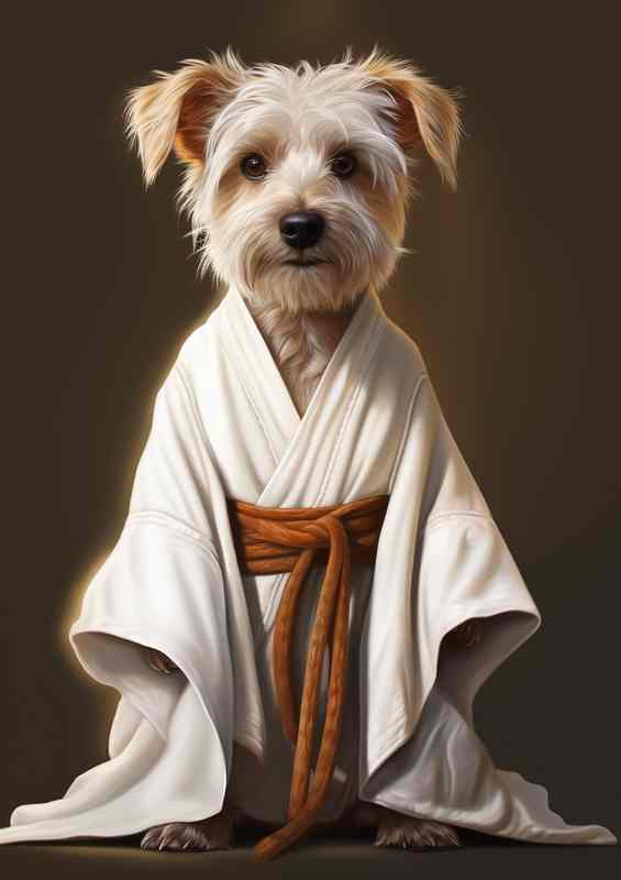 KimonCanine Dog Metal Poster