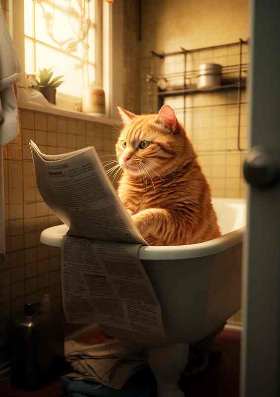 Mews And Menu A Cat Newspapers