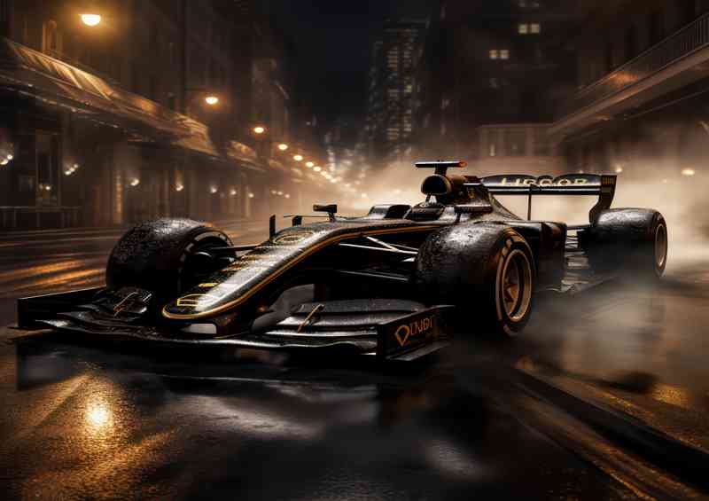 Formula one style street race