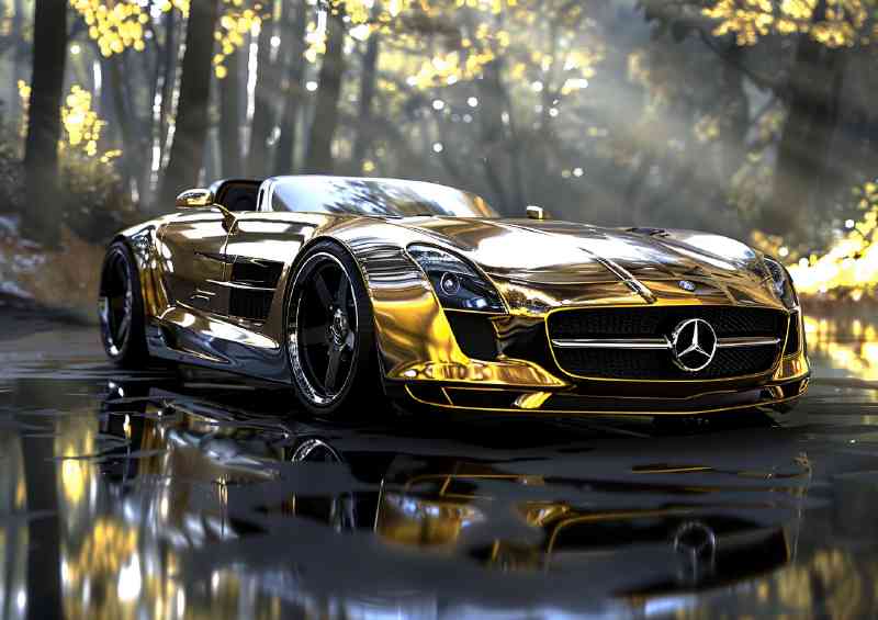 High quality new Mercedes gold concept style