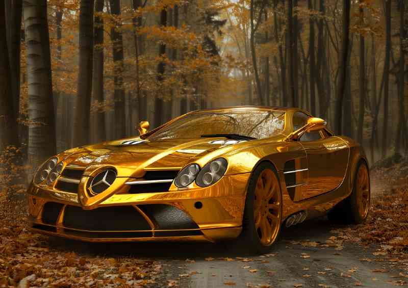 Mercedes VECTOR 63 concept in the woods