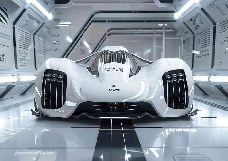 Porsche style designed an alien supercar concept