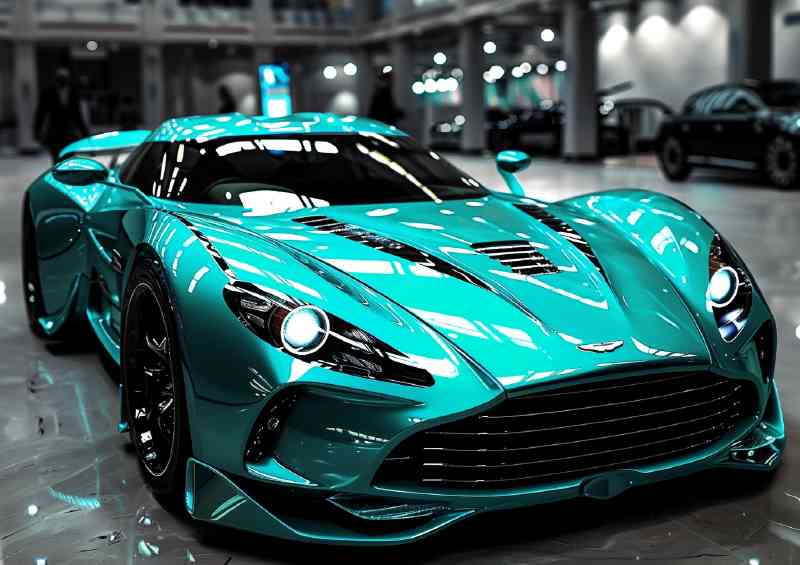 futuristic smooth elegant concept style Aston Martin
