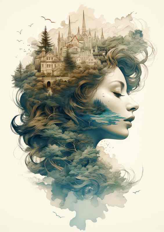 Echos of Eternity Lady Art From Beyond