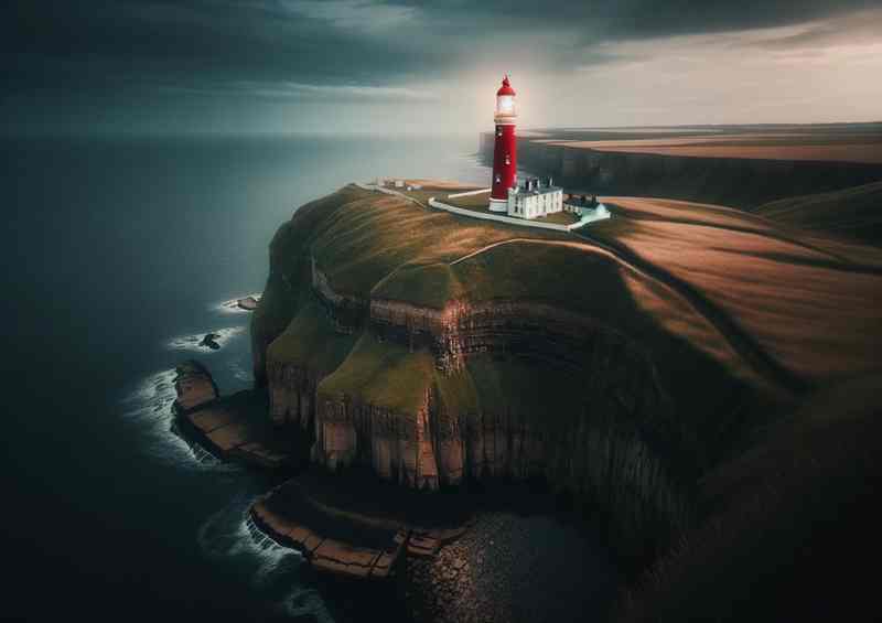 Souter Lighthouse Tyne and Wear Perched on a cliff