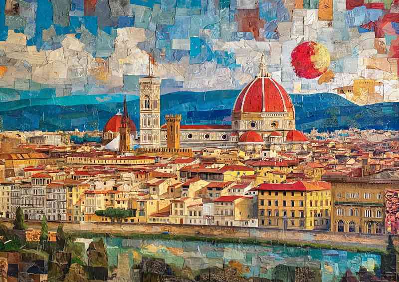 Painted style of Florance in Italy