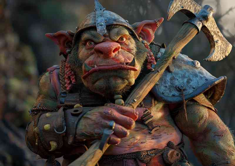 Orc ready for battle