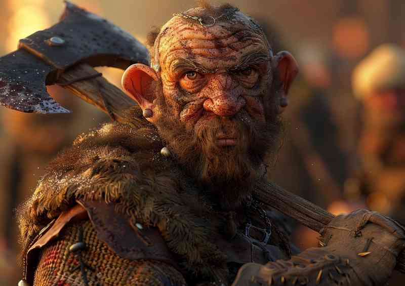 Orc with his axe