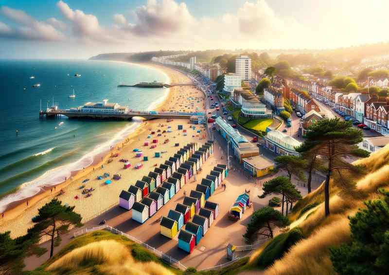 Sunny Coast of Bournemouth Dorset