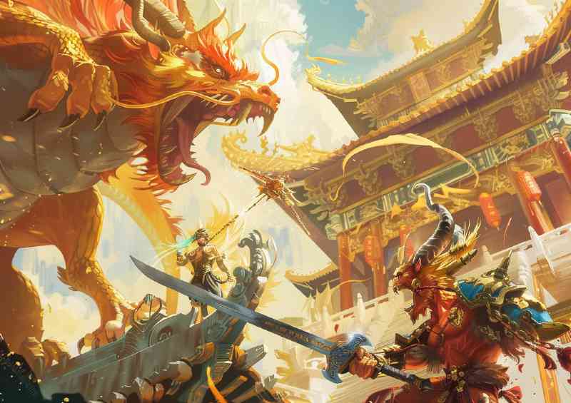 World Dragons fight