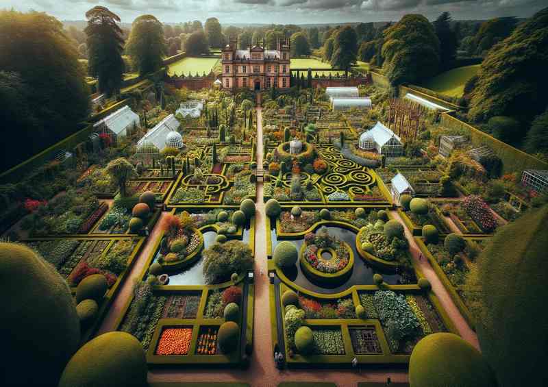Tatton Park Gardens in Cheshire
