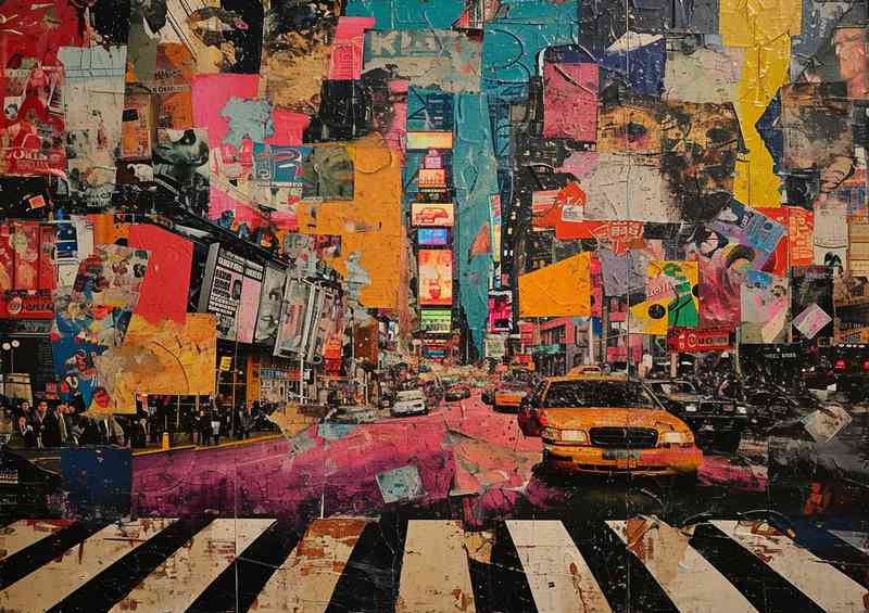 A Mixed collage of city living