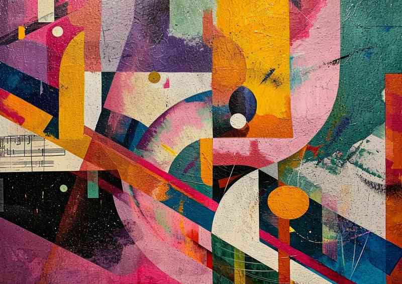 A great abstract style painting
