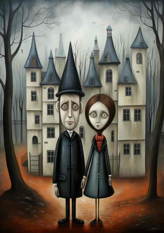 Soft Whimsy Quirky Village Exploration