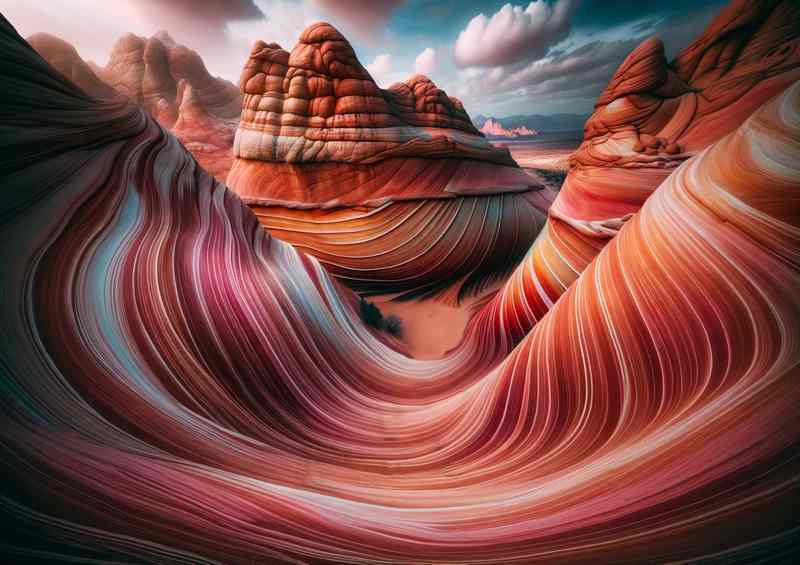 The Wave USA Swirl Sandstone