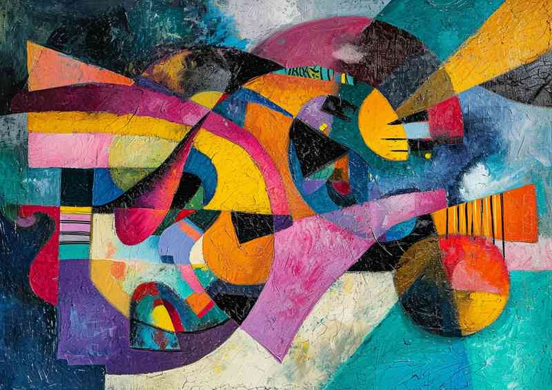 Abstract shapes with some nice tones of colour
