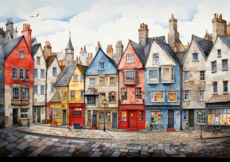 Artistic Village Scenes Quirky Adventures Awaits