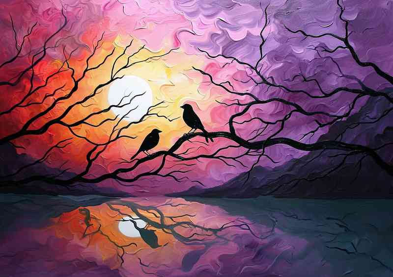 Birds at the lake