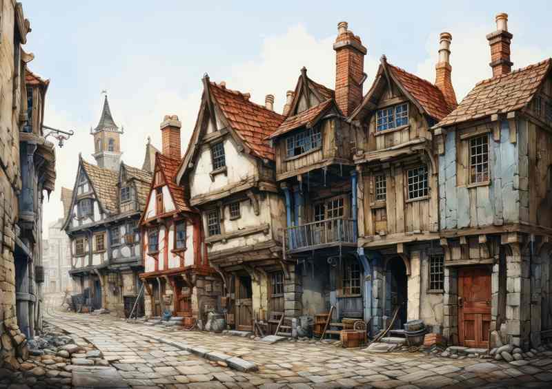 Charming Village Rainbow Colours Shine Bright