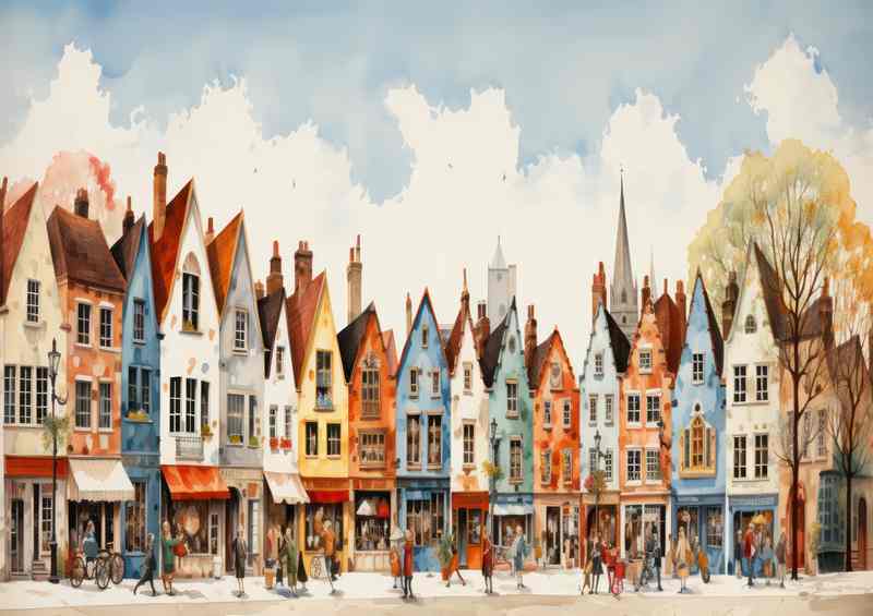 Fairy Tale Hues in a Colourful Village