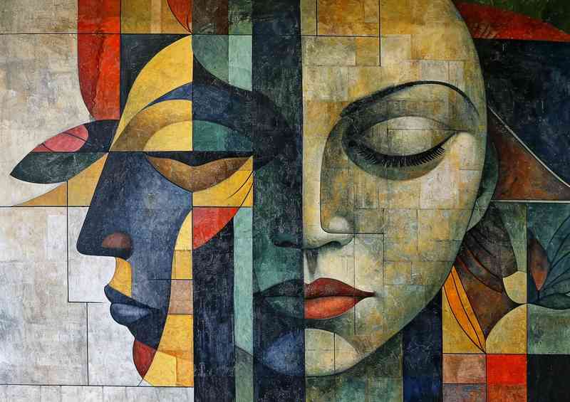 The dream ladys cubist style