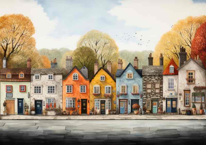 Marketplace Magic Whimsical Village Wonders