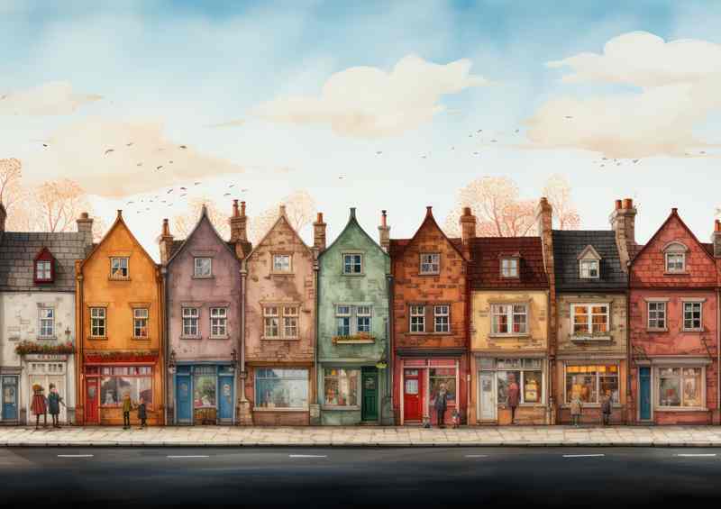 Marketplace Moments Whimsical Village Life