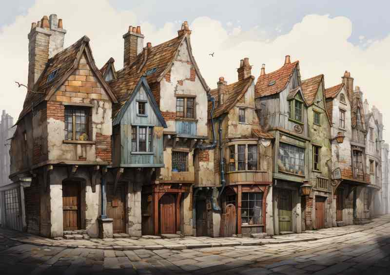 Pastel Dreams Quirky Village Life Unveiled