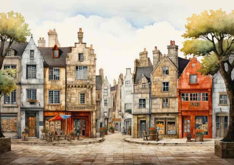 Village Charm Artful Whimsy Everywhere