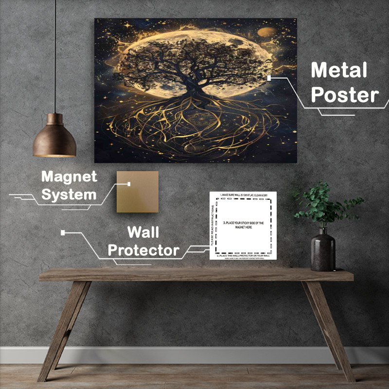 Buy : (Tree of life with roots and branches)