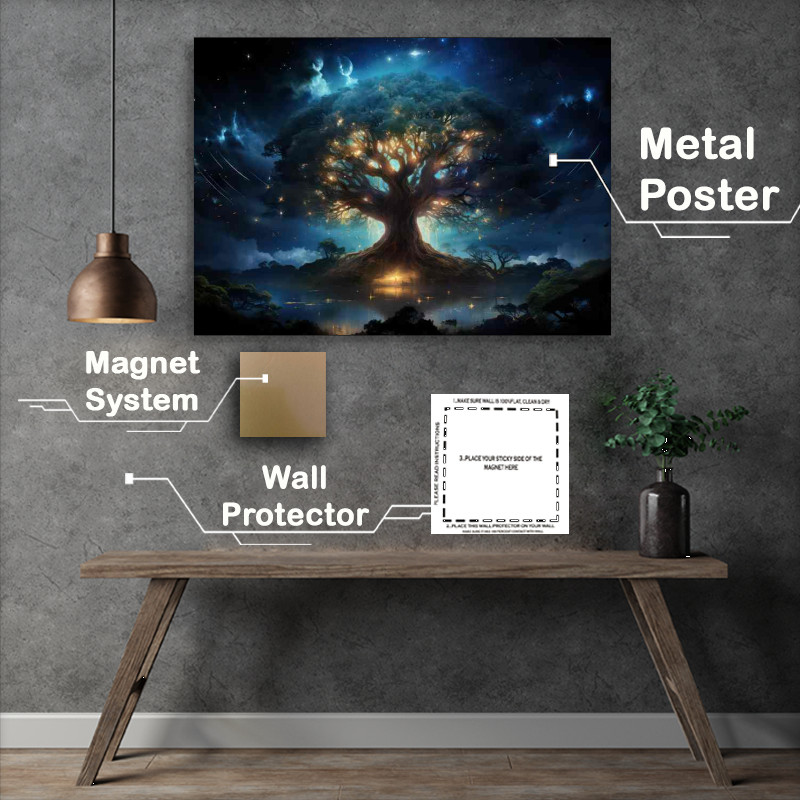 Buy : (Tree of Life A Heavenly Drape Of Light)