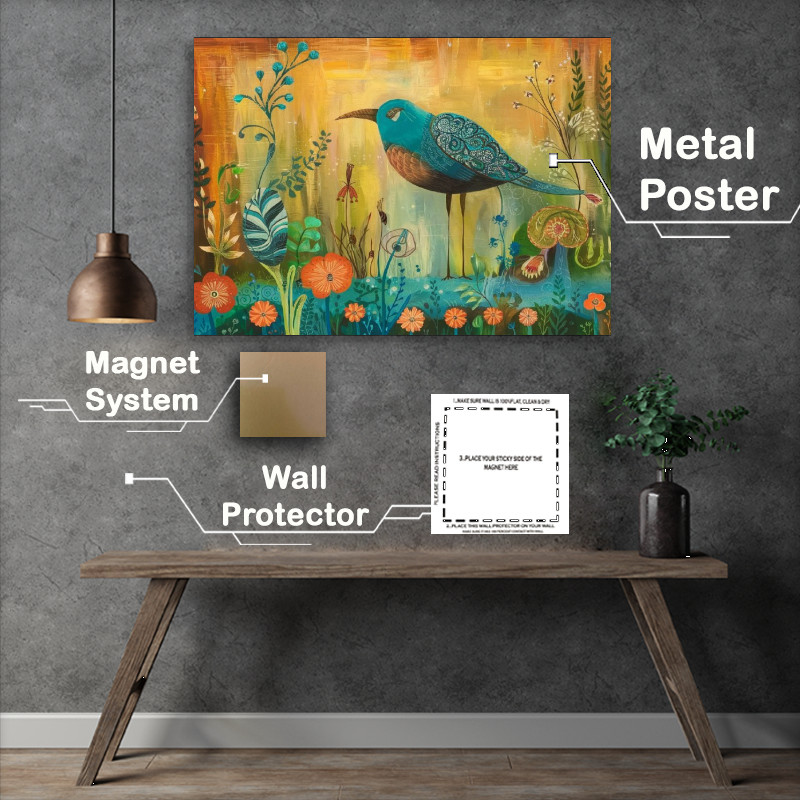 Buy : (Vibrant and whimsical scene of nature)
