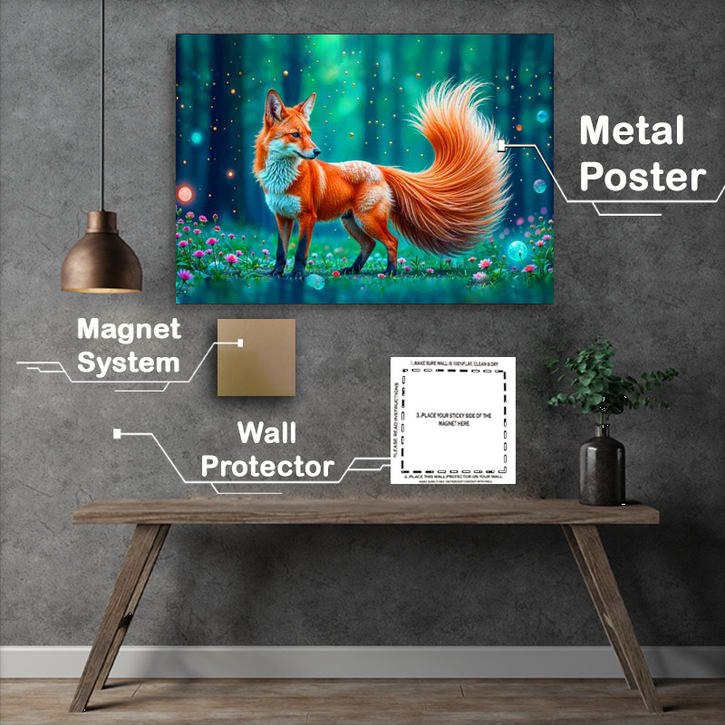 Buy : (Golden fox in the trees and woods)