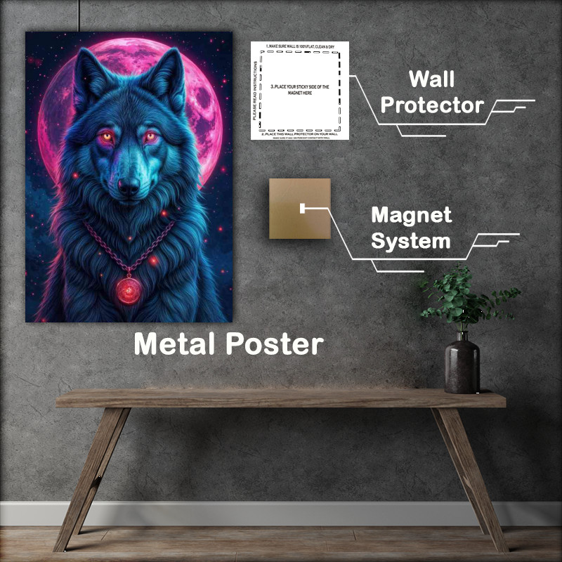 Buy : (Noen Grey wolf Pink eyes)