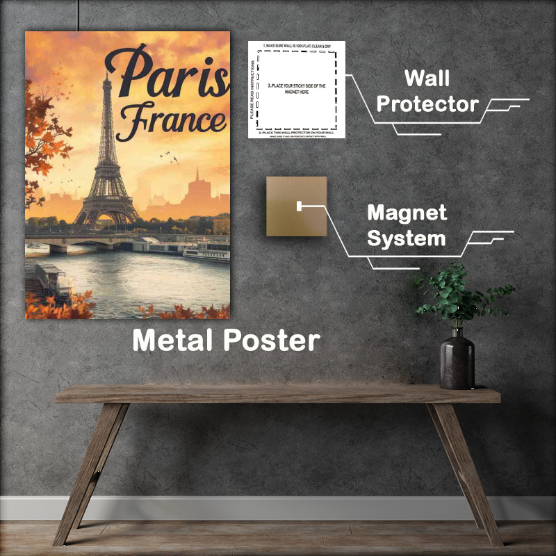 Buy : (Picturesque view of paris france dominating)