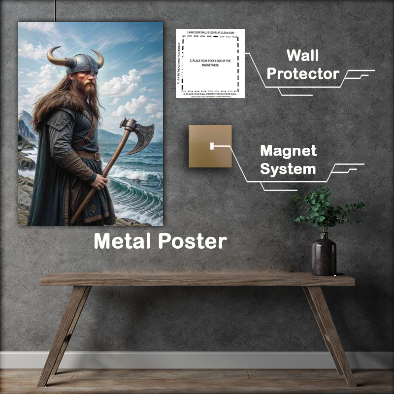 Buy : (Ragnor lothbrok at the beach ready for battle)
